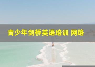 青少年剑桥英语培训 网络